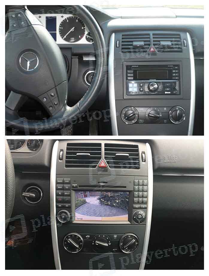 installation autoradio mercedes classe B